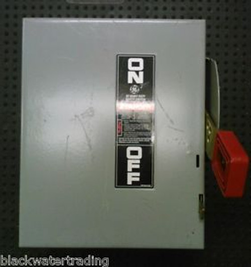 New General Electric THN3361 30 Amp Heavy Duty Safety Switch