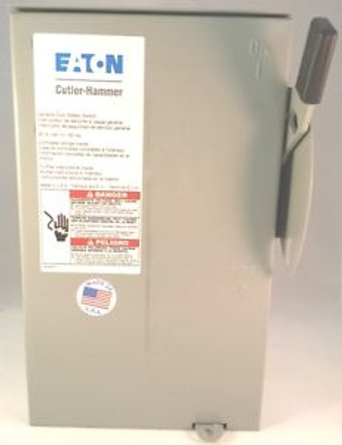 C-H EATON DG321NRB 30A 3P 4W 250V 3RNEMA FUSED  SAFETY SWITCH