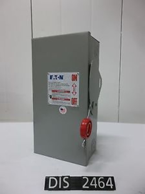 NEW Eaton 600 Volt 30 Amp Fused DisconnectdDi (DIS2464)