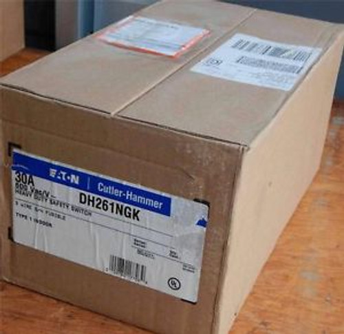 #42  Eaton  DH261NGK  Heavy Duty Safety Switch  30A  600V  Type 1 Indoor  &gtNEW&lt