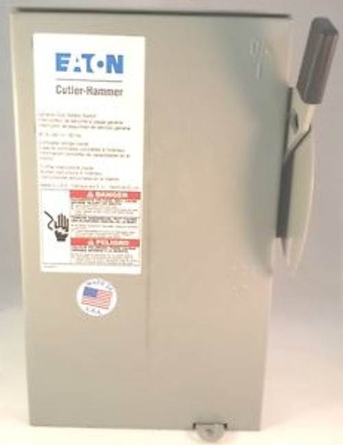 EATON C-H DH361URK 30A 3P 3W 600V 3RNEMA NON-FUSED  SAFETY SWITCH DISCONNECT