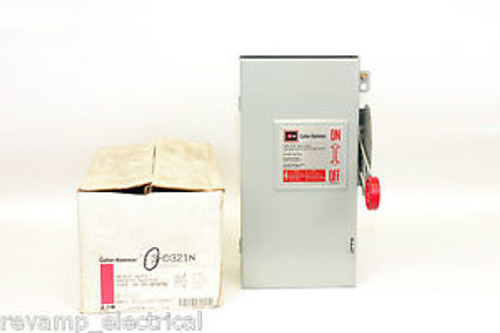 Cutler Hammer 3HD321N  30 Amp, 3 Phase, 240V, Type 3R, Fusible Switch