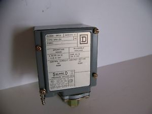 9012GAW-24  Square D     Industrial Pressure Switch  New   No Box