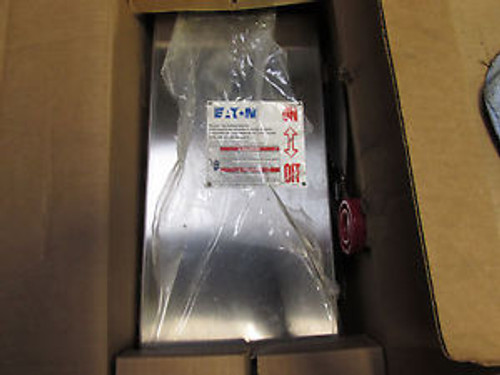 Eaton DH321FWK Safety Switch S/S 3 Pole 30 Amp 240V Fusible WaterTight NEW