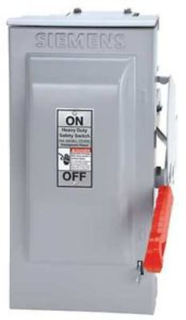 SIEMENS HF361R Safety Switch,NEMA 3R,3W,3P,8x11x18.5