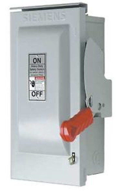 SIEMENS HF361NR Safety Switch,NEMA 3R,4W,3P,8x11x18.5