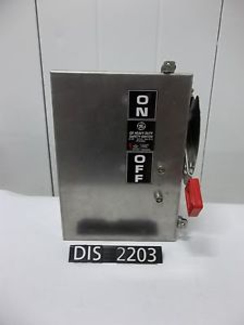 NEW GE 30 Amp NEMA 1, 4, 4X, 5, 12 Non Fused Disconnect (DIS2203)