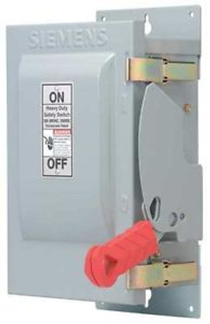 SIEMENS HF361J Safety Switch,NEMA 12,3W,3P,8.5x12x20.5