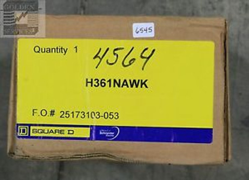 Square D H361NAWK Heavy Duty Safety Switch 600V 30A