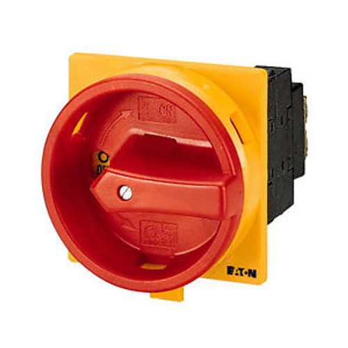 NEW P1-32/EA/SVB - 32AMP Rotary Disconnect - Red/Yellow - Door/Side Wall Mount