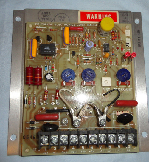 Polyspede, Oc1-75-02,  Electronics Dc Motor Drive Control
