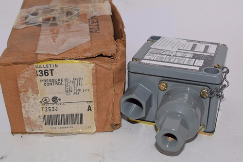 Allen Bradley, 836T-T253J, Pressure Control Switch Sensor Ser.A New