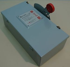 POWER MASTER HEAVY DUTY SAFETY SWITCH H362SNK 60A 600V
