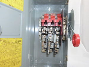 New Challenger Power Master H322SNK 60a 240v Fusible Safety Switch