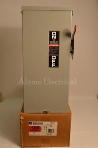 New General Electric TG3223R 100A 2P GD N3R 240V FUSIBLE SW