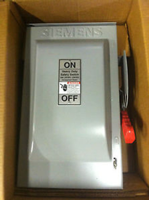 NEW HF322NR Siemens 60 Amp 240V Disconnect Fusible HF322NR