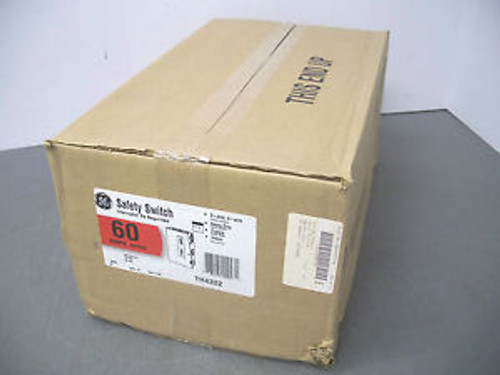 GE DISCONNECT TYPE 1 CAT#TH4322 60A 240V FUSIBLE NIB