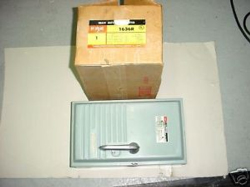 FPE FUSED SAFETY SWITCH 60 AMP. 3 POLE (NEW)