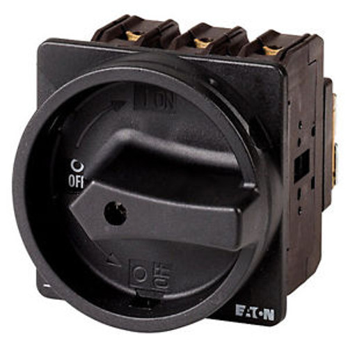 NEW P3-63/EA/SVB-SW - 63AMP Rotary Disconnect - Blk - Door/Side Wall Mounting