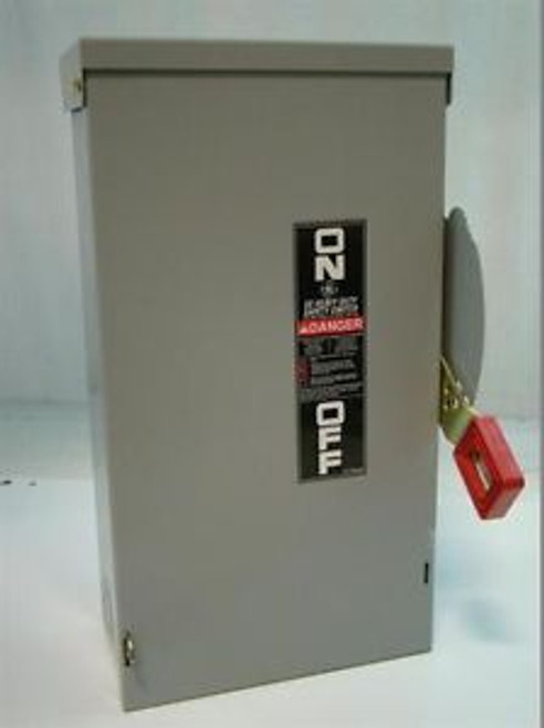 GE Safety Switch Model 10 100A 600Vac THN3363R