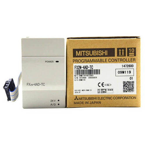 Mitsubishi Fx2N-4Ad-Tc Fx2N4Adtc Input Module