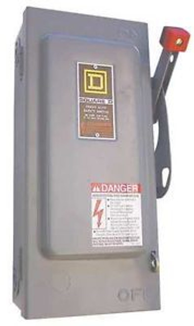 SQUARE D HU363 Switch,Safety,100 A