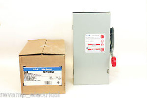 Cutler Hammer 3HD362NF  60 Amp, 3 Poles, 600V, Type 3R, Non-Fusible Switch