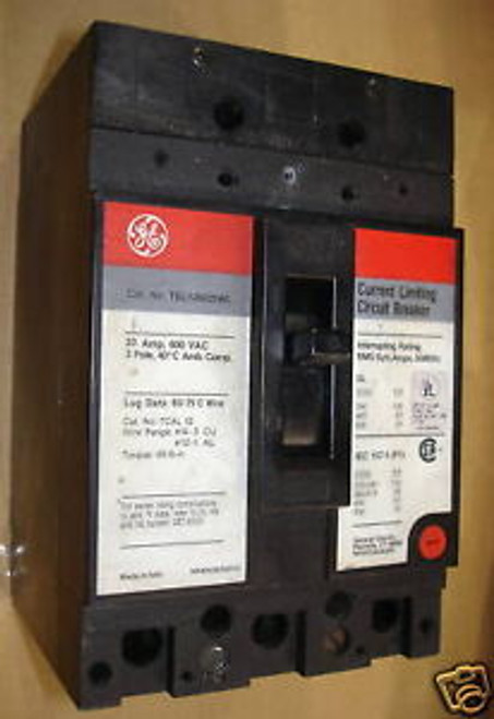 GENERAL ELECTRIC TEL136020WL 20AMP CIRCUIT BREAKER 600V