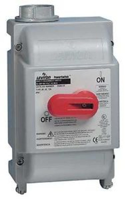 LEVITON DS60-AX Disconnect Switch,Non Fused,3W,3P,60A