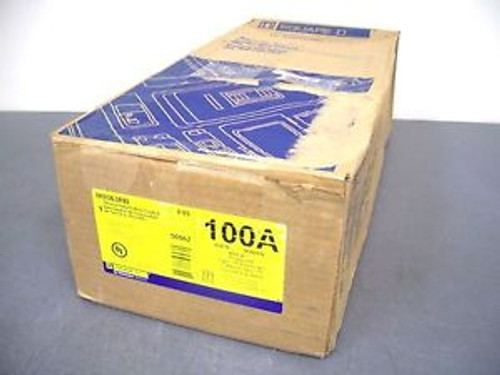 SQUARE D DISCONNECT TYPE 3R CAT# HU363RB 100A 600V 3P NON-FUSIBLE NIB
