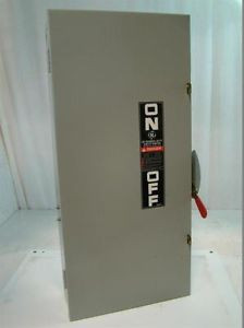 GE General Duty Safety Switch 200Amp 240V ac HP 50 Model 8 TG4324