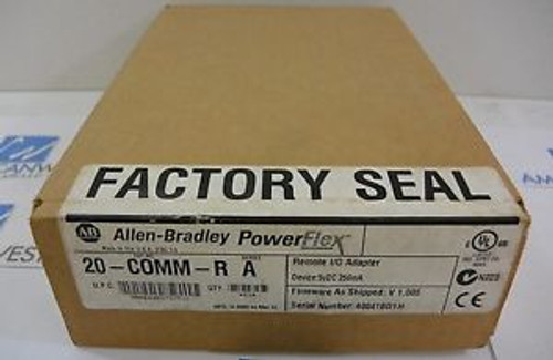 New in box Allen Bradley 20-COMM-R Series A Remote I/O Adapter