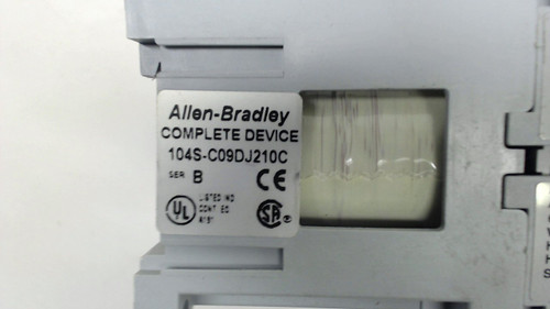 Allen Bradley 104S-C09Dj210C- Series B Safety Contactor, New