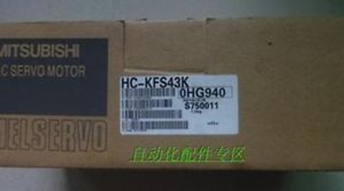 New In BoX  HC-KFS43K  HCKFS43K 400W  Mitsubishi Servo Motor