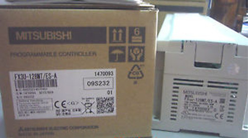 NEW IN BOX MITSUBISHI PLC MODULE FX3U-128MT/ES-A