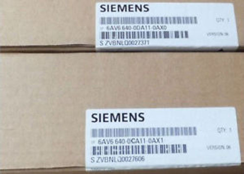 New HMI 6AV6 640-0CA11-0AX1 6AV6640-0CA11-0AX1 for Siemens