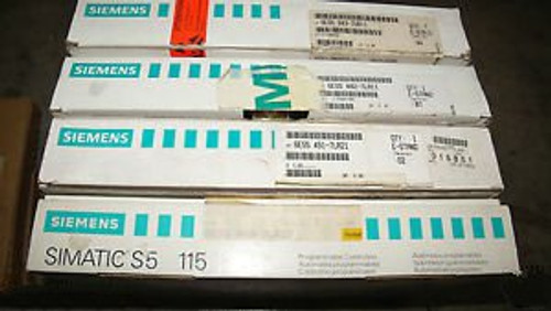 Siemens SIMATIC S5   6ES5 482-7LA11 / 6ES5 451-7LA21 / 6ES5 460-7LA12  new  (S1)