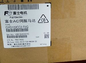 200V 1000W 1KW 2000r/min Fu-jiServo Motor GYG102CC2-T2G New