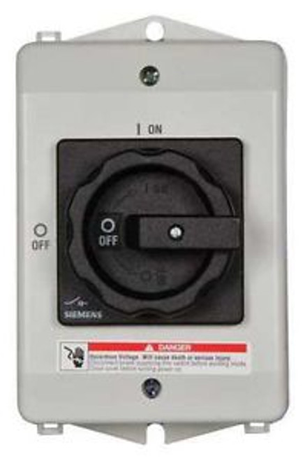 SIEMENS 3LD22642TW510US2 Safety Switch,30A,600VAC,3PH