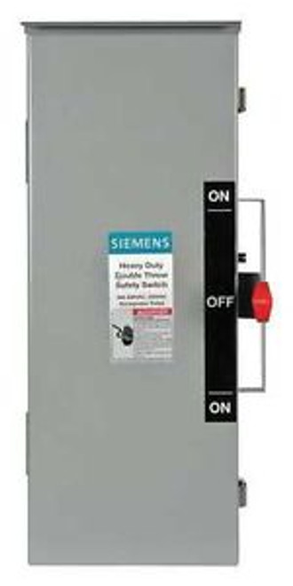SIEMENS DTNF361R Safety Switch,30A,600VAC,3PH