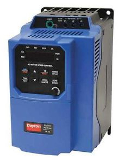 DAYTON 32J576 Variable Frequency Drive, 3 HP, 208-230V