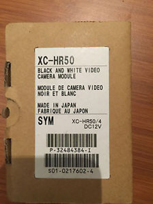 NEW SONY XC-HR50 SONY XC-HR50 Progressive Scan Black and White CCD Camera