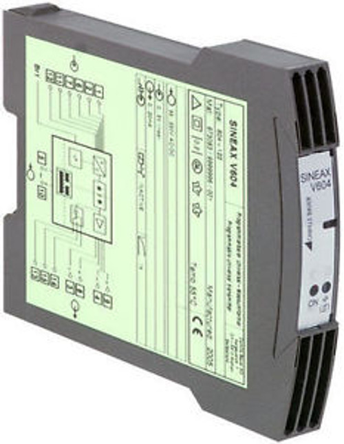 Camille Bauer SINEAX V604 DIN Rail Programmable Temperature Transmitter 604-122