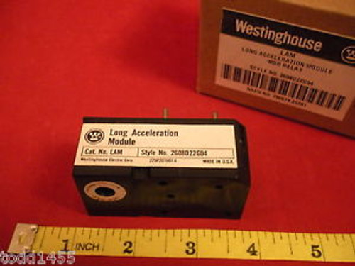 Westinghouse LAM Long Acceleration Module MOR Relay