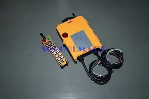 110V HS-16S Single Speed Hoist Crane Radio Remote Control System