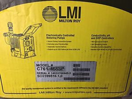 NEW! LMI MILTON ROY METER PUMP C761-468SP C761468SP