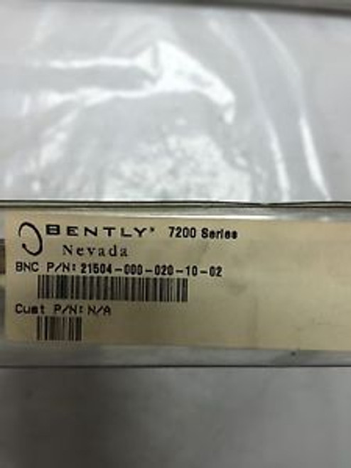 new BENTLY NEVADA 21504-000-020-10-02