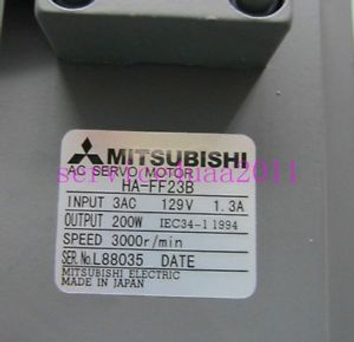 NEW Mitsubishi AC SERVO MOTOR HA-FF23B 2 month warranty
