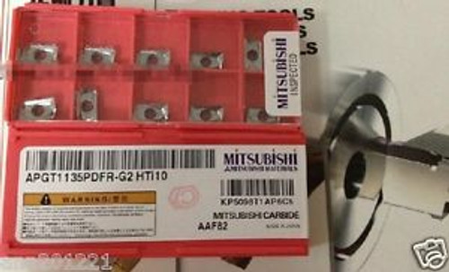 lot of 10 x NEW IN BOX MITSUBISHI APGT1135PDFR-G2 HTi10 Carbide Insert 10PCS/box