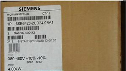 NEW IN BOX Siemens 6SE6420-2UD24-0BA1 6SE64204UD230BA1 Inverter PLC